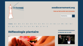 What Sosdiscernement.org website looked like in 2020 (3 years ago)