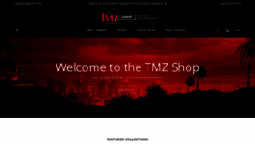 What Shop.tmz.com website looked like in 2020 (3 years ago)