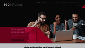 What Seoestudios.es website looked like in 2020 (3 years ago)