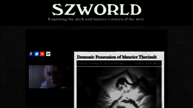 What Szworld.net website looked like in 2020 (3 years ago)