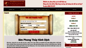 What Simphongthuyuytin.com website looked like in 2020 (3 years ago)