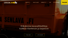What Satasenlava.fi website looked like in 2020 (3 years ago)