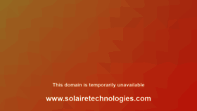 What Solairetechnologies.com website looked like in 2020 (3 years ago)