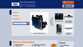 What Saiaqua.com website looked like in 2020 (3 years ago)