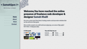 What Samehspot.com website looked like in 2020 (3 years ago)