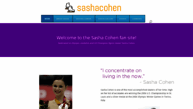 What Sashacohen.com website looked like in 2020 (3 years ago)