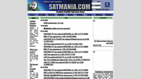 What Satmania.com website looked like in 2020 (3 years ago)