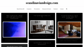 What Scandinaviandesign.com website looked like in 2020 (3 years ago)