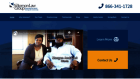 What Solomonlawsc.com website looked like in 2020 (3 years ago)