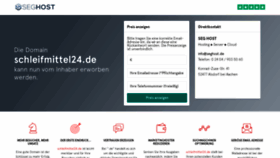 What Schleifmittel24.de website looked like in 2020 (3 years ago)