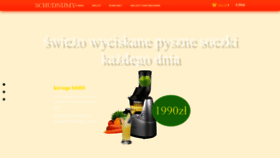 What Schudnijmy.pl website looked like in 2020 (3 years ago)