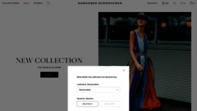 What Schumacher.de website looked like in 2020 (3 years ago)