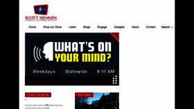 What Scotthennen.com website looked like in 2020 (3 years ago)
