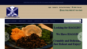 What Scottishgourmetusa.com website looked like in 2020 (3 years ago)