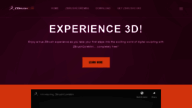 What Sculptris.com website looked like in 2020 (3 years ago)