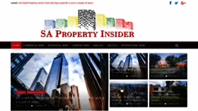 What Sapropertyinsider.co.za website looked like in 2020 (3 years ago)