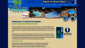 What Swimseabreeze.com website looked like in 2020 (3 years ago)