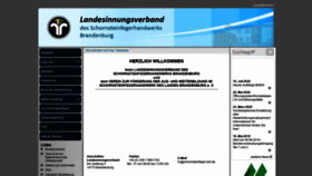 What Schornsteinfeger-brb.de website looked like in 2020 (3 years ago)