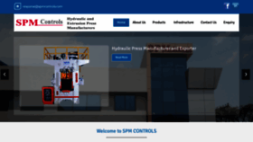 What Spmcontrols.com website looked like in 2020 (3 years ago)