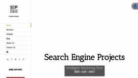 What Searchengineprojects.com website looked like in 2020 (3 years ago)