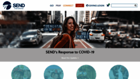 What Send.org website looked like in 2020 (4 years ago)