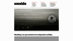 What Smeidu.com website looked like in 2020 (3 years ago)