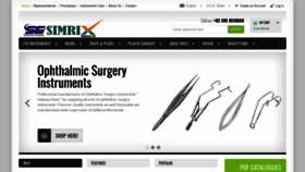What Simrix.com website looked like in 2020 (3 years ago)
