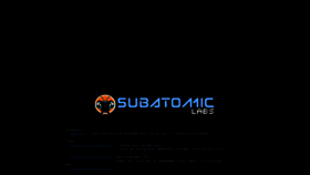 What Subatomiclabs.com website looked like in 2020 (3 years ago)