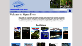 What Sigmapress.co.uk website looked like in 2020 (3 years ago)