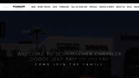 What Schumacherchryslerdodgejeepramofdelraybeach.com website looked like in 2020 (3 years ago)