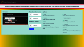 What Santer.uinbanten.ac.id website looked like in 2020 (3 years ago)