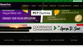 What Sunriseco-op.com website looked like in 2020 (3 years ago)