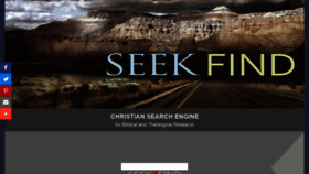 What Seekfind.org website looked like in 2020 (3 years ago)