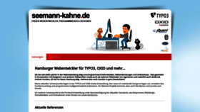 What Seemann-kahne.de website looked like in 2020 (3 years ago)