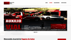 What Segurosdeautos.com.mx website looked like in 2020 (3 years ago)