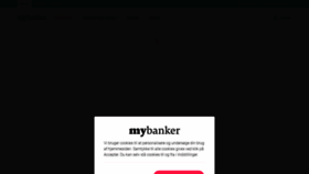 What Skiftbank.dk website looked like in 2020 (3 years ago)