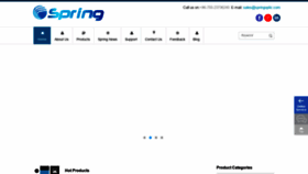 What Springoptical.com website looked like in 2020 (3 years ago)