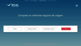 What Seguroviagem.srv.br website looked like in 2020 (3 years ago)