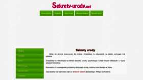 What Sekrety-urody.net website looked like in 2020 (3 years ago)