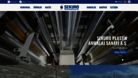 What Sekuro.com.tr website looked like in 2020 (3 years ago)