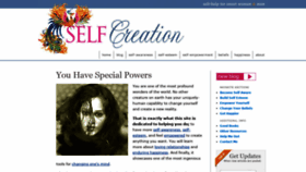 What Selfcreation.com website looked like in 2020 (3 years ago)