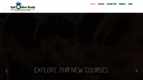 What Selfonlinestudy.com website looked like in 2020 (3 years ago)