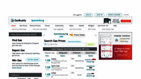 What Spartanburggasprices.com website looked like in 2020 (3 years ago)