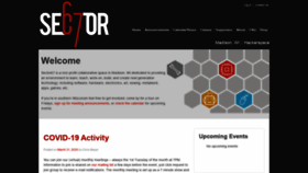 What Sector67.org website looked like in 2020 (3 years ago)