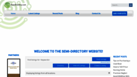What Semi-directory.com website looked like in 2020 (3 years ago)