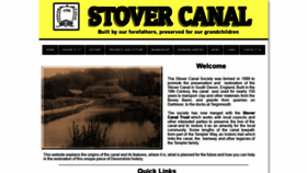 What Stovercanal.co.uk website looked like in 2020 (3 years ago)
