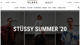 What Suppastore.com website looked like in 2020 (4 years ago)
