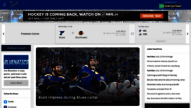 What Stlouisblues.com website looked like in 2020 (3 years ago)