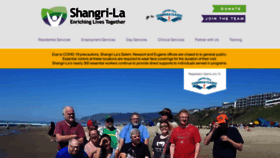 What Shangrilaoregon.org website looked like in 2020 (4 years ago)
