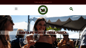 What Santafewineandchile.org website looked like in 2020 (3 years ago)